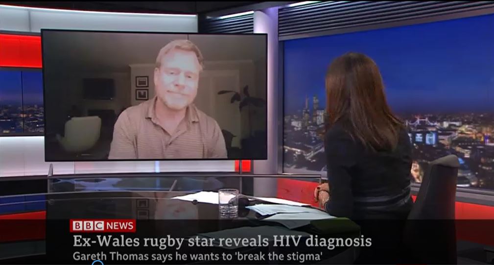 BBC NEWS: Mark S. King on Gareth Thomas, HIV Stigma, and U=U