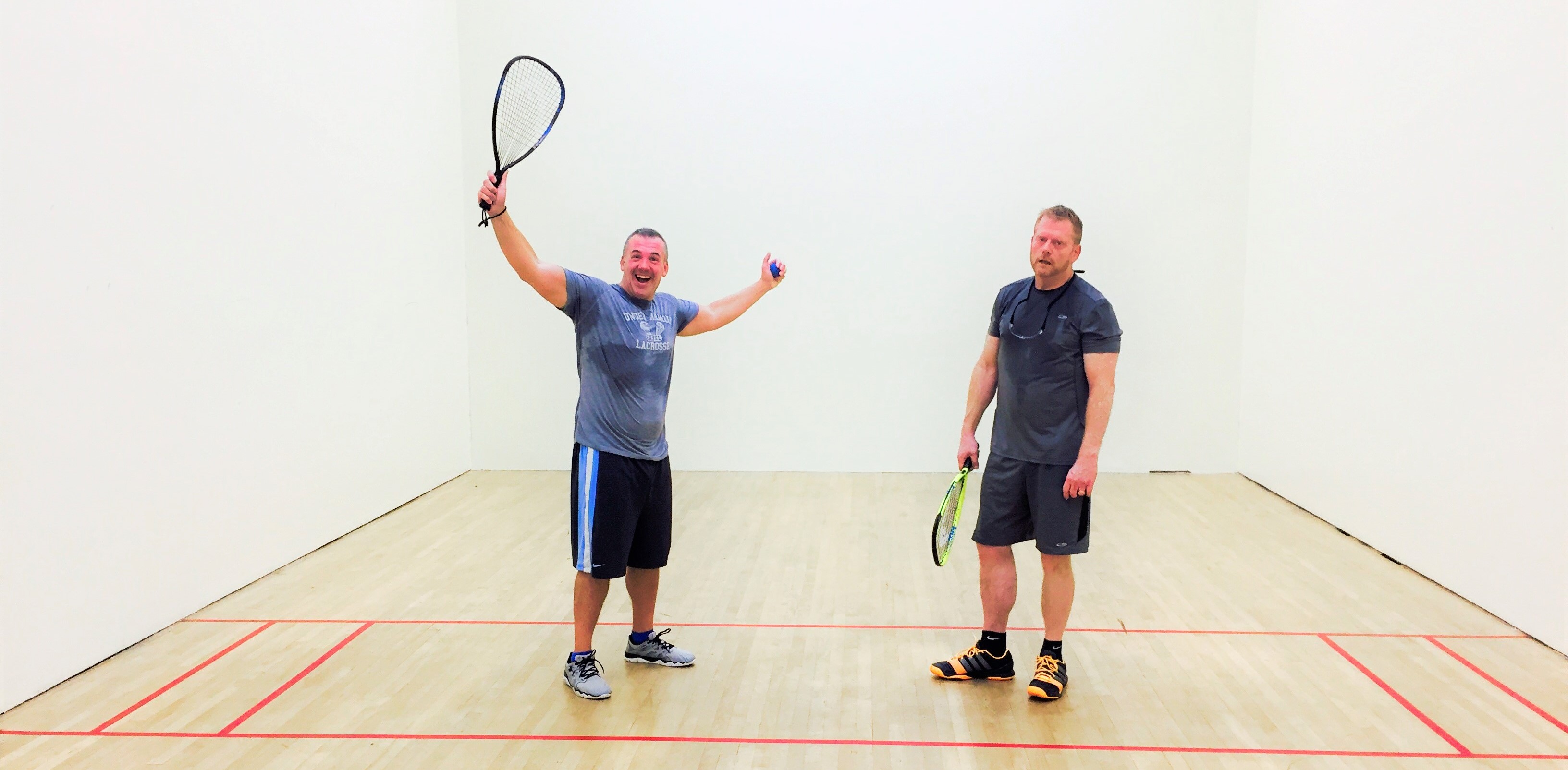 Racquetball as an Exercise in Humility