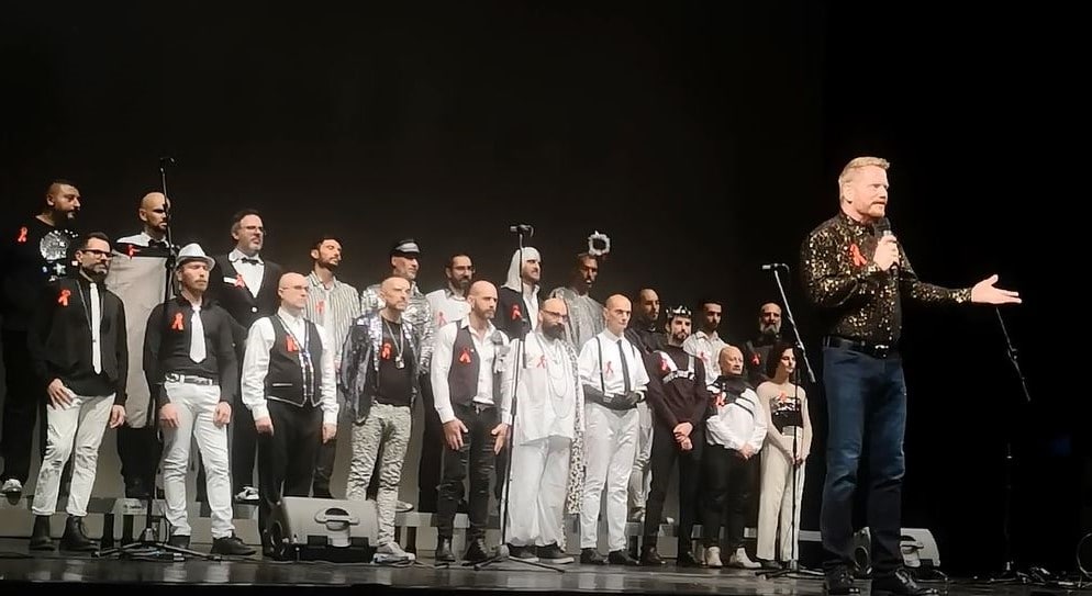 The Italians Honored World AIDS Day with Heart, Music, and Activism