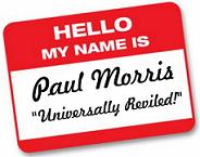 Paul Morris Nametag